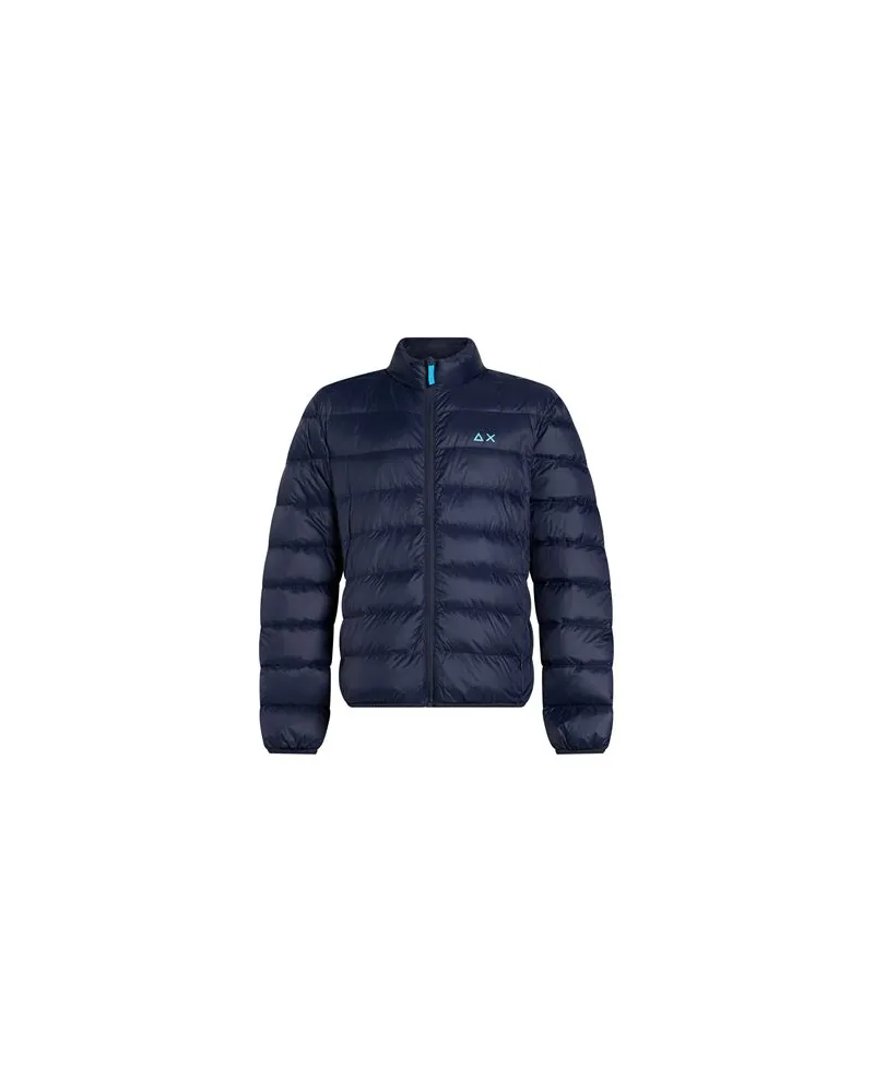 Sun68 JACKEN & MÄNTEL - Pufferjacken & Daunenjackenauf YOOX.COM Marineblau