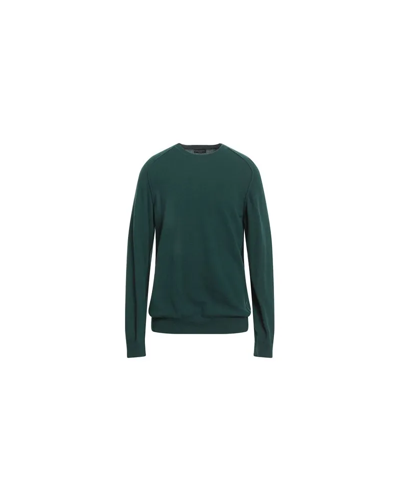 Roberto Collina STRICKWAREN - Pulloverauf YOOX.COM Dunkelgrün