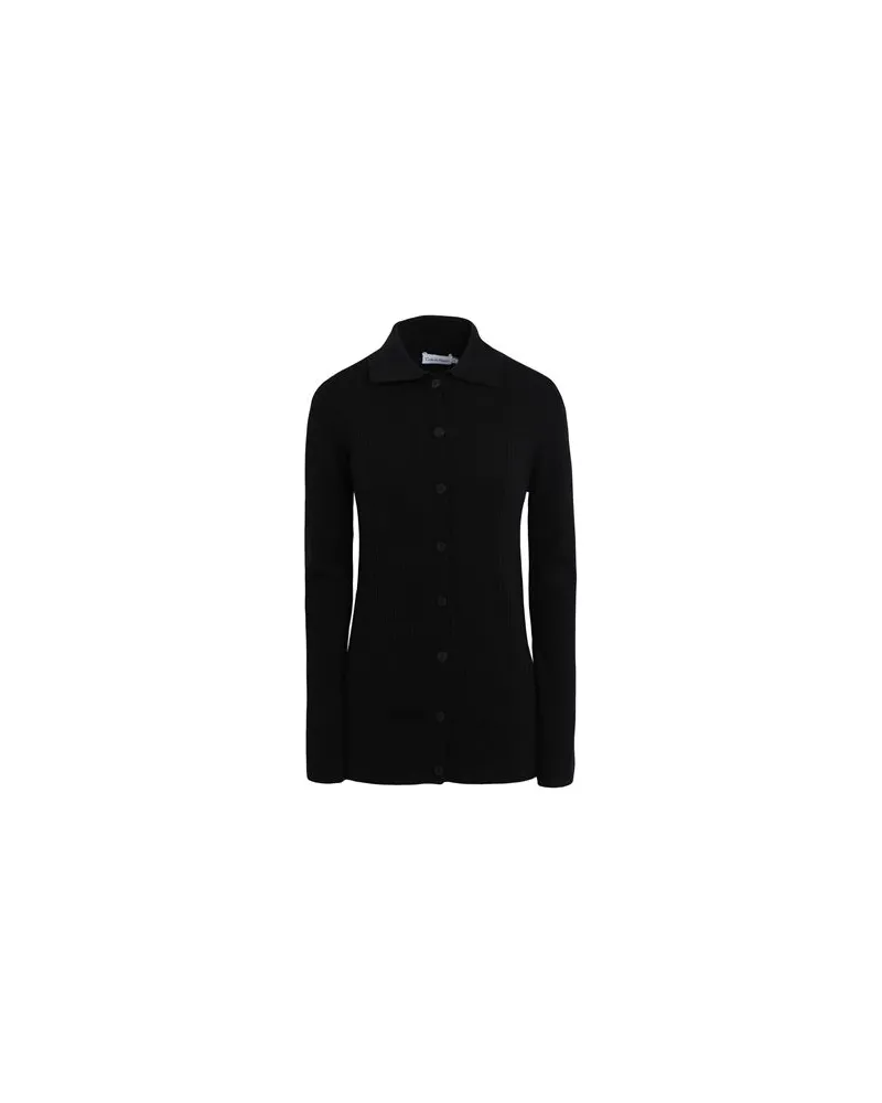Calvin Klein STRICKWAREN - Strickjackenauf YOOX.COM Schwarz