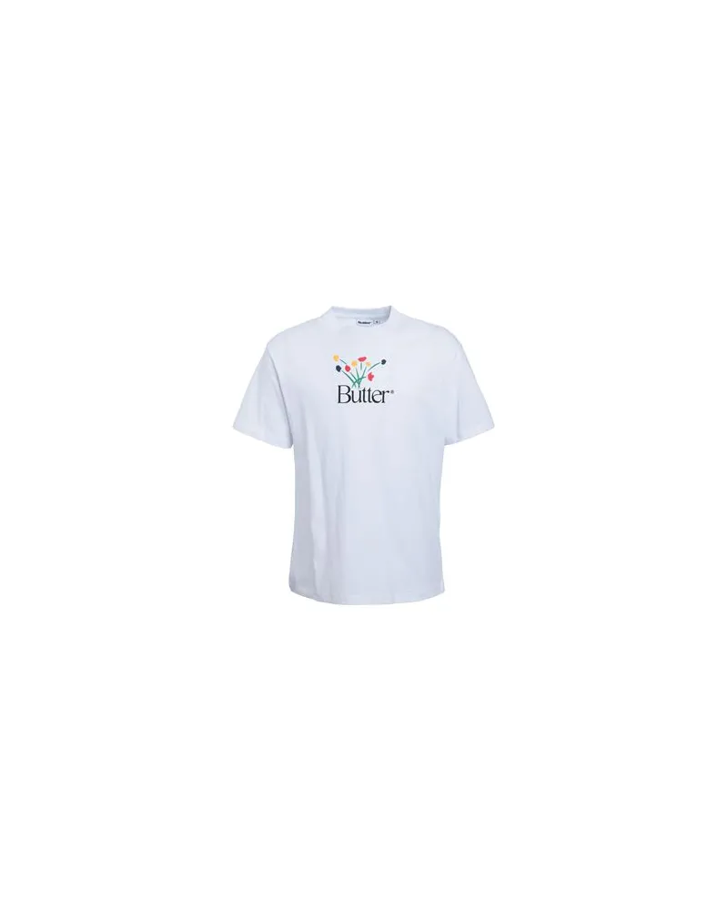 Butter Goods Bouquet Tee - Bouquet Tee - TOPS - T-shirtsauf YOOX.COM Weiß