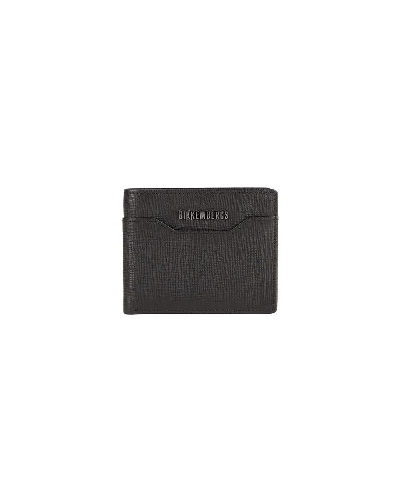 Bikkembergs Kleinlederwaren - Brieftaschenauf YOOX.COM Schwarz