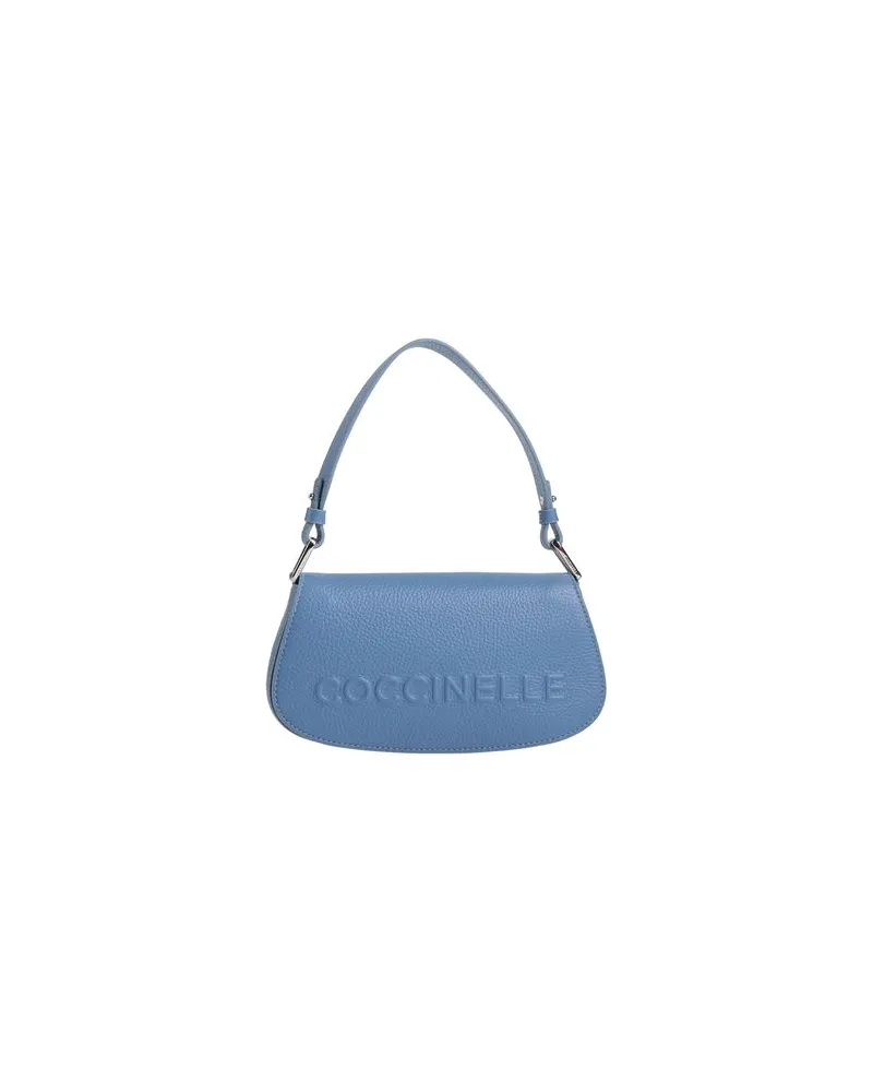 Coccinelle MYRTHA - TASCHEN - Handtaschenauf YOOX.COM Hellblau