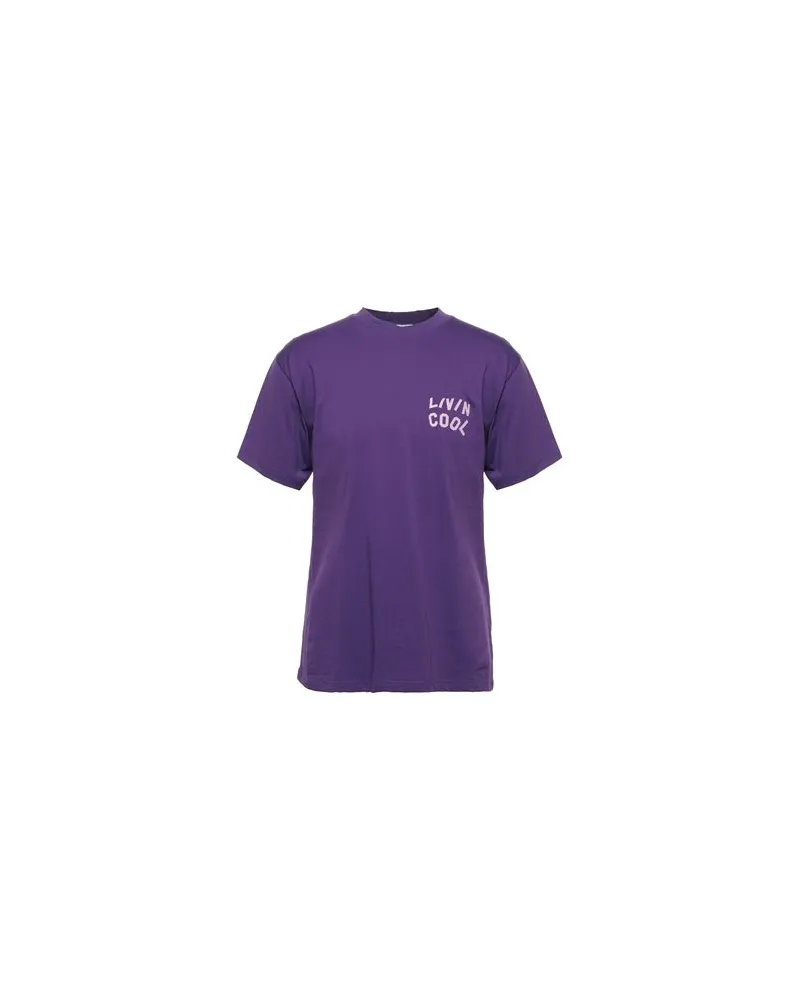 LIVINCOOL TOPS - T-shirtsauf YOOX.COM Violett
