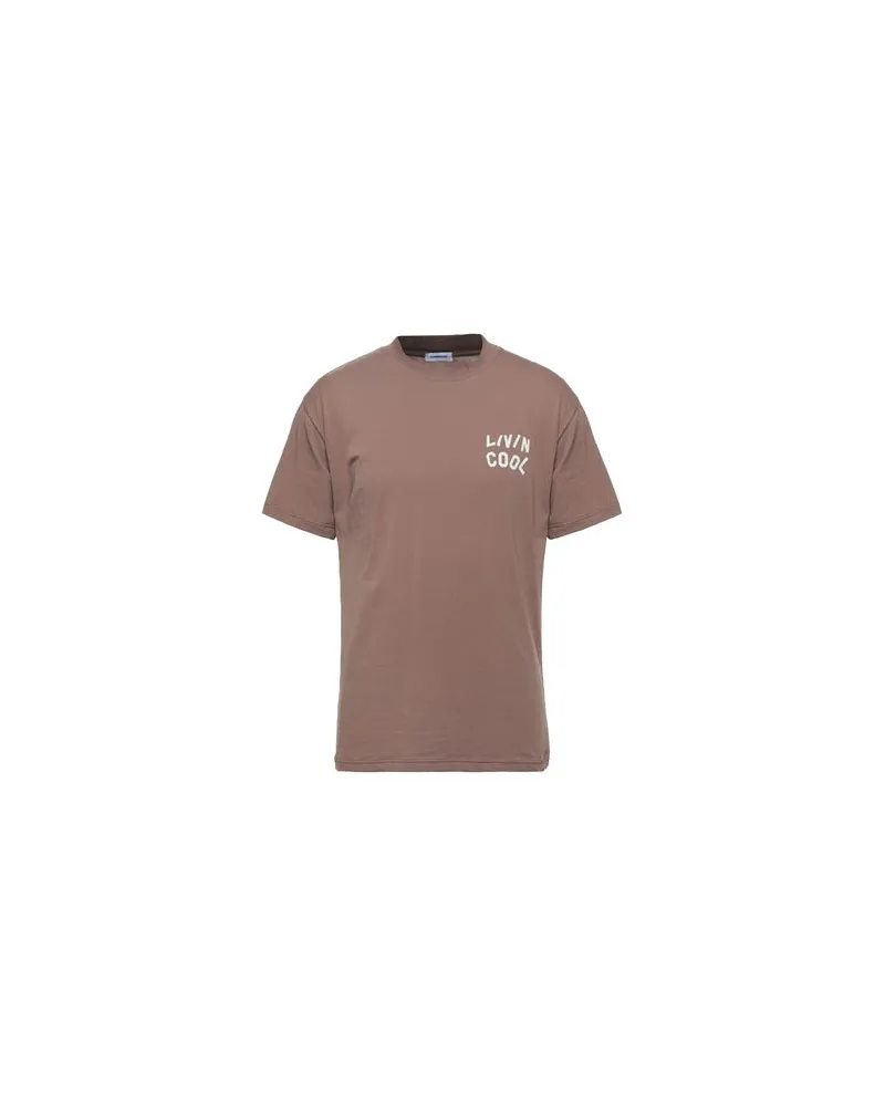 LIVINCOOL TOPS - T-shirtsauf YOOX.COM Braun