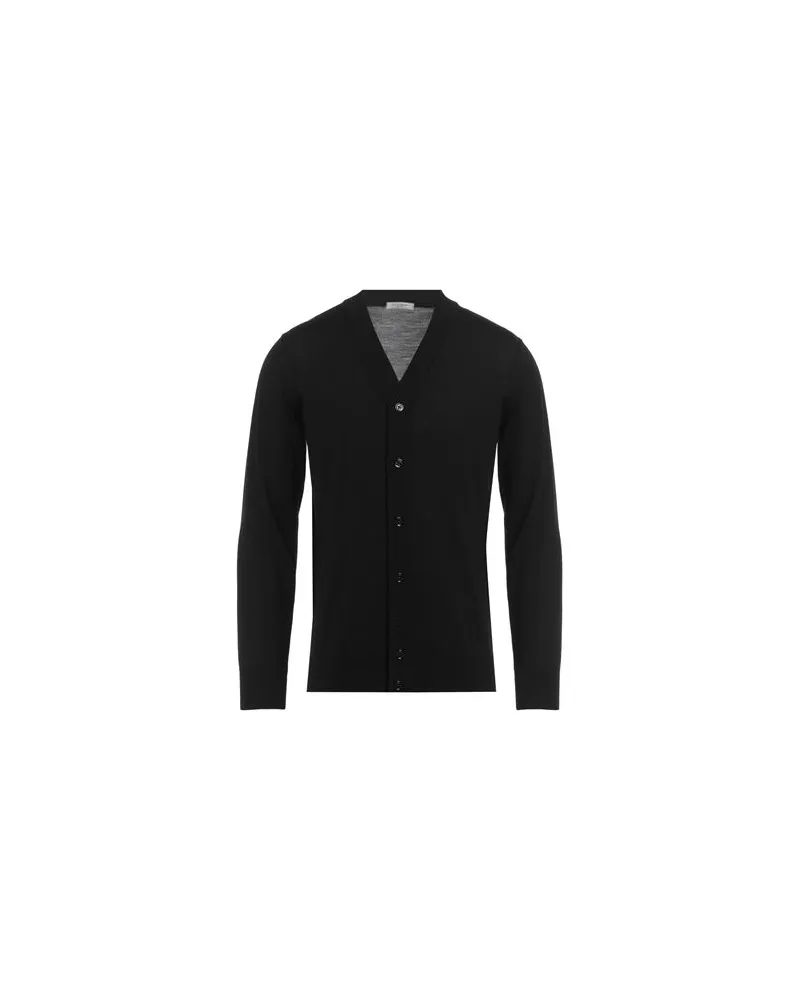 Paolo Pecora Milano STRICKWAREN - Strickjackenauf YOOX.COM Schwarz