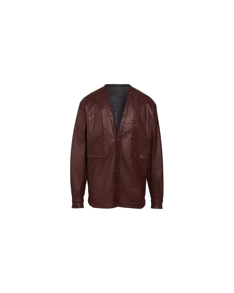 DRKSHDW by Rick Owens JACKEN & MÄNTEL - Jeansjacken/Mäntelauf YOOX.COM Bordeaux