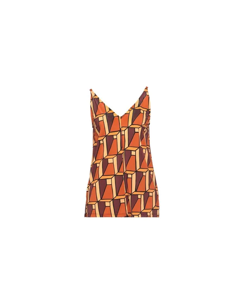 SIYU TOPS - Topsauf YOOX.COM Rostrot
