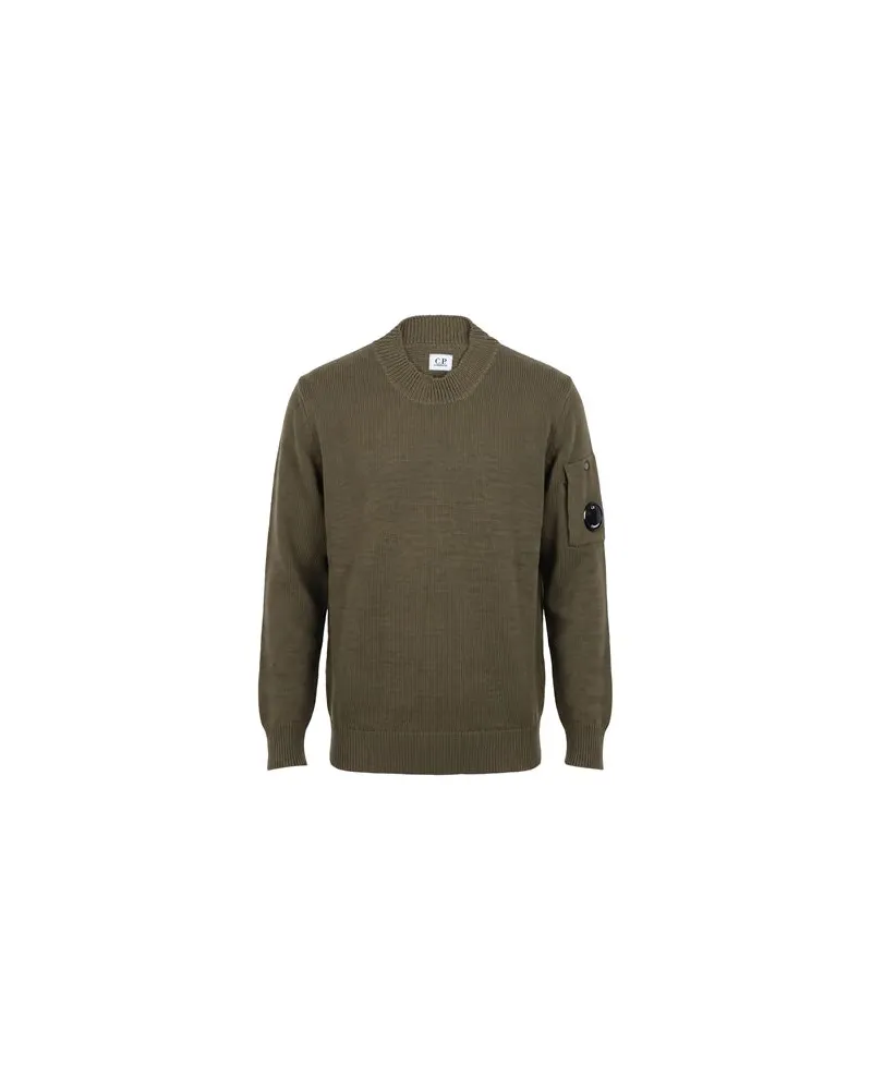C.P. Company STRICKWAREN - Pulloverauf YOOX.COM Militärgrün