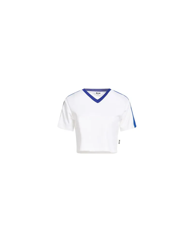 MSGM TOPS - T-shirtsauf YOOX.COM Weiß