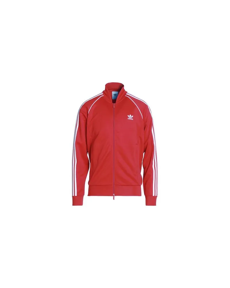 adidas SST TT  - SST TT - TOPS - Sweatshirtsauf YOOX.COM Rot