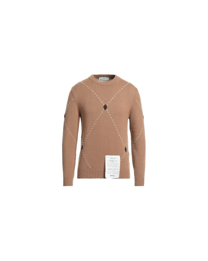 Ballantyne RAW DIAMOND BY  - STRICKWAREN - Pulloverauf YOOX.COM Kamel