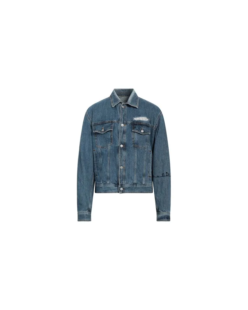 Nick Fouquet JACKEN & MÄNTEL - Jeansjacken/Mäntelauf YOOX.COM Blau