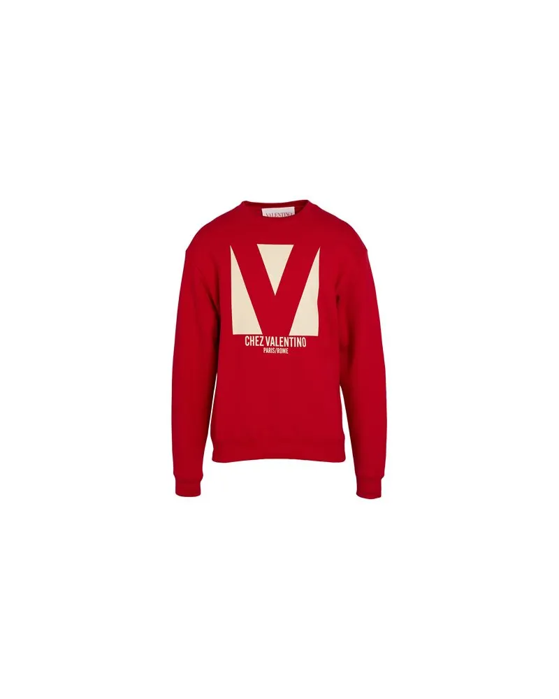 Valentino Garavani TOPS - Sweatshirtsauf YOOX.COM Rot