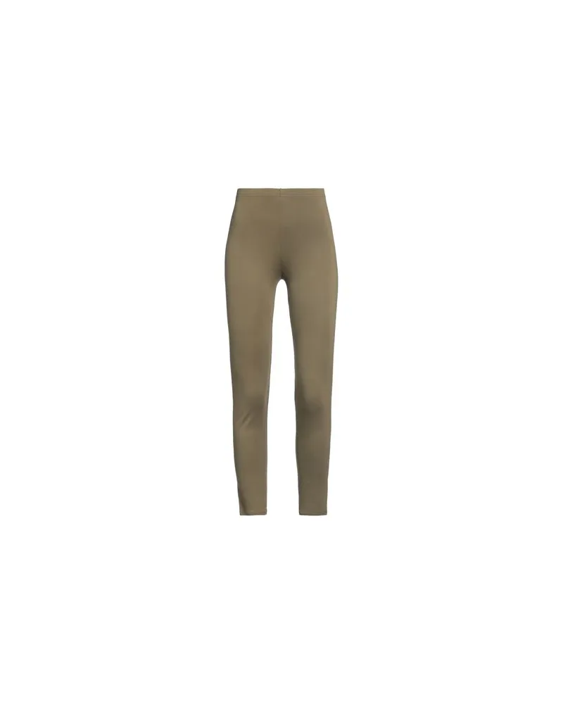 Majestic HOSEN & RÖCKE - Leggingsauf YOOX.COM Militärgrün