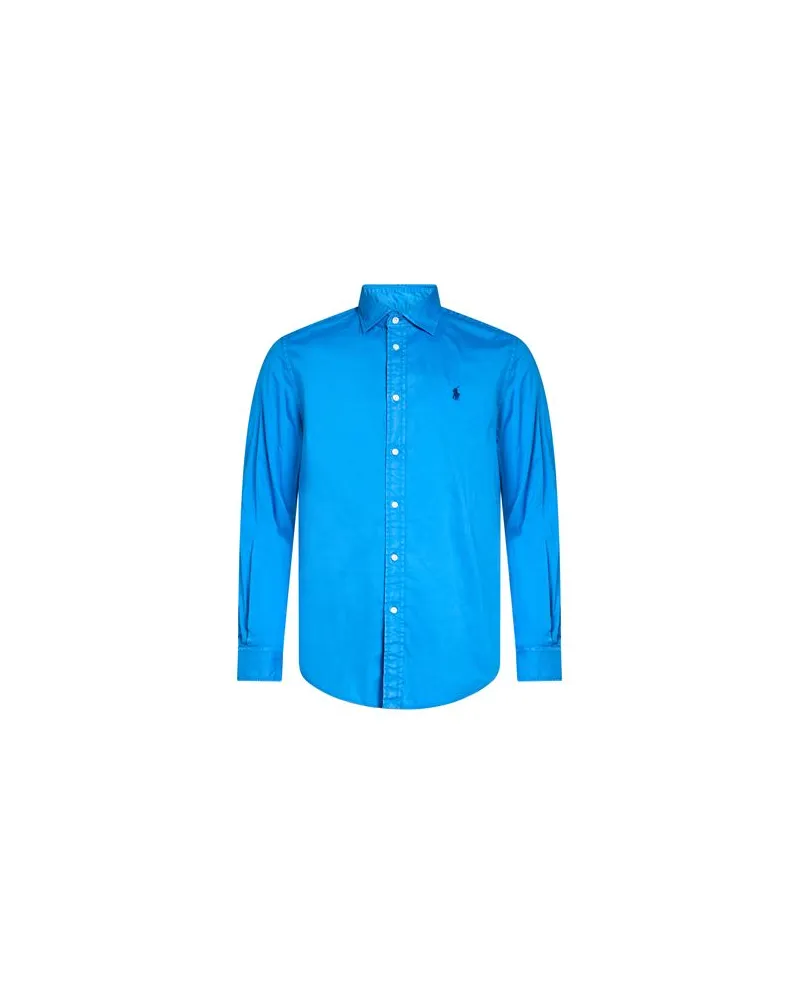 Ralph Lauren TOPS - Hemdenauf YOOX.COM Azurblau