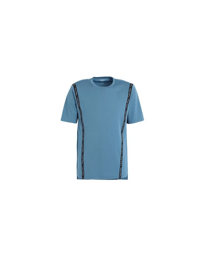 Calvin Klein TOPS - T-shirtsauf YOOX.COM Taubenblau