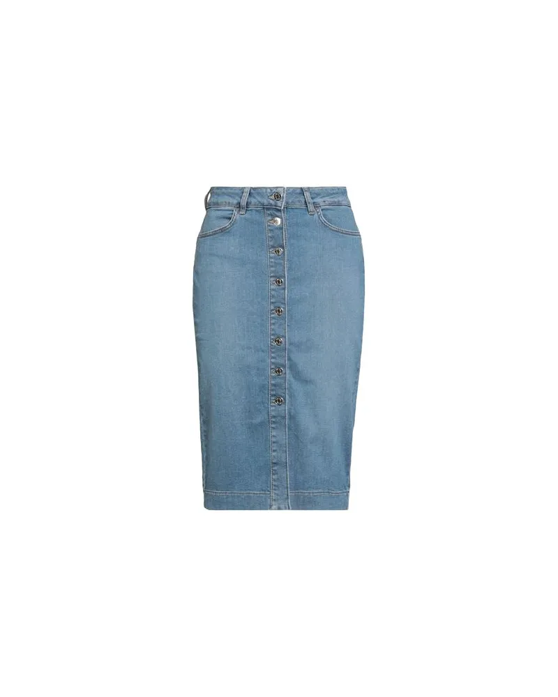 Liu Jo HOSEN & RÖCKE - Jeansröckeauf YOOX.COM Blau