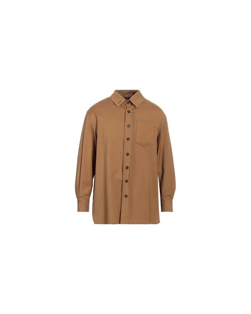 Hevò TOPS - Hemdenauf YOOX.COM Braun