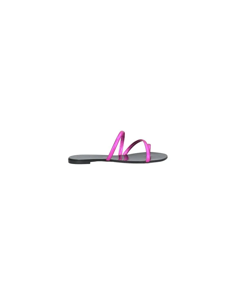 Francesco Sacco SCHUHE - Zehentrennerauf YOOX.COM Fuchsia