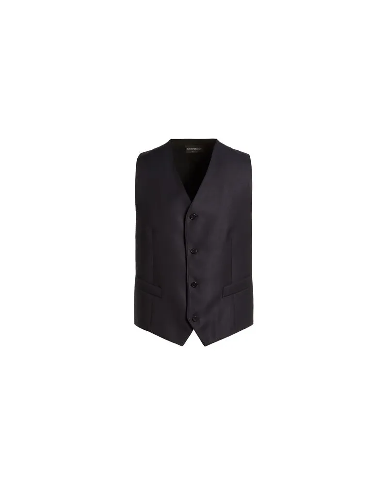Emporio Armani ANZÜGE und CO-ORDS - Couture-Westenauf YOOX.COM Nachtblau
