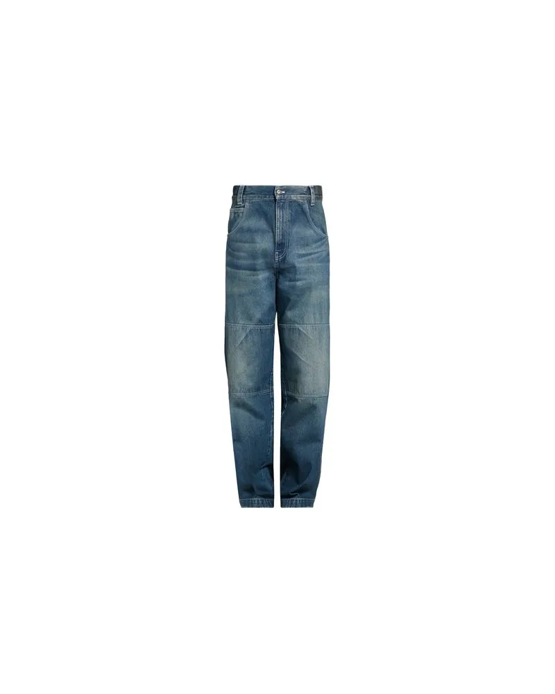 PAURA HOSEN & RÖCKE - Jeanshosenauf YOOX.COM Blau