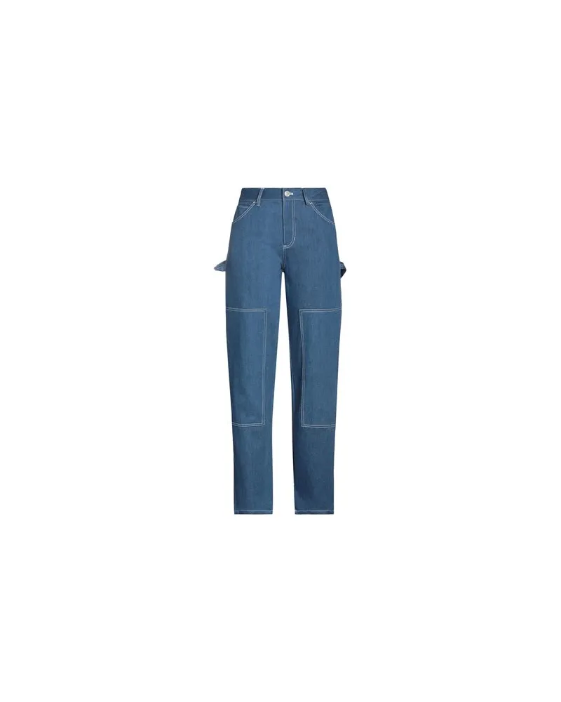 STAUD HOSEN & RÖCKE - Jeanshosenauf YOOX.COM Blau
