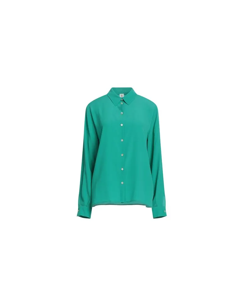 1-ONE TOPS - Hemdenauf YOOX.COM Grün