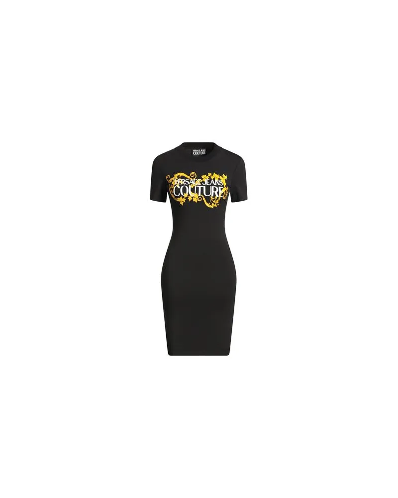 Versace Jeans KLEIDER - Mini-Kleiderauf YOOX.COM Schwarz