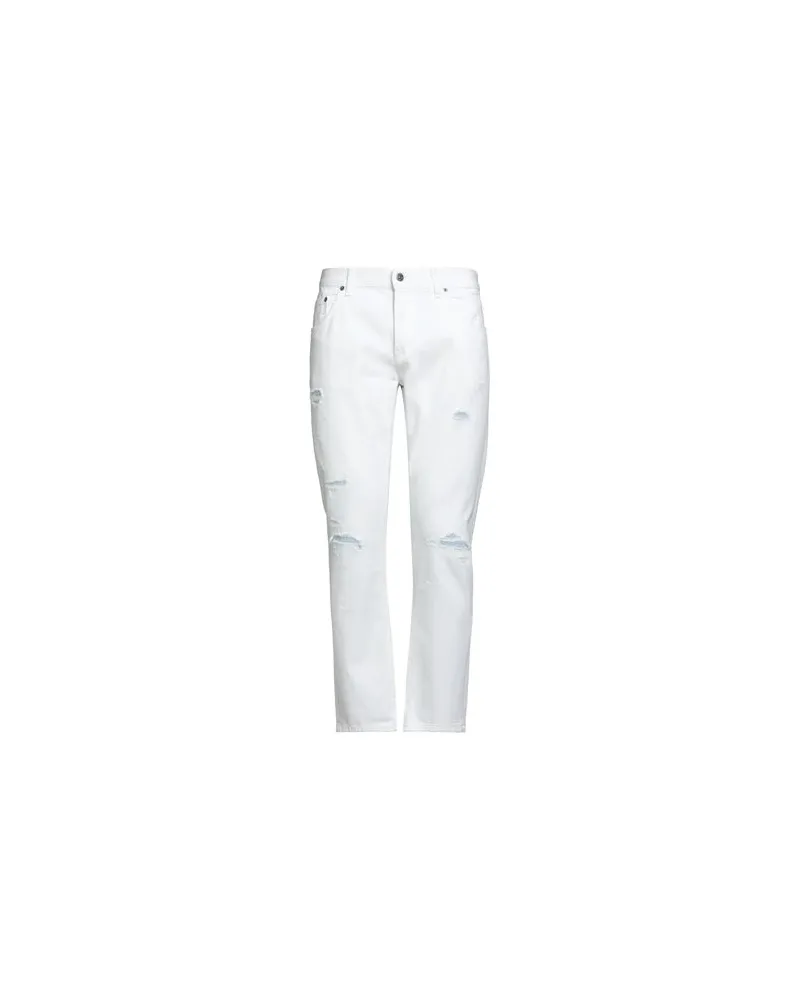 Dondup HOSEN & RÖCKE - Jeanshosenauf YOOX.COM Weiß