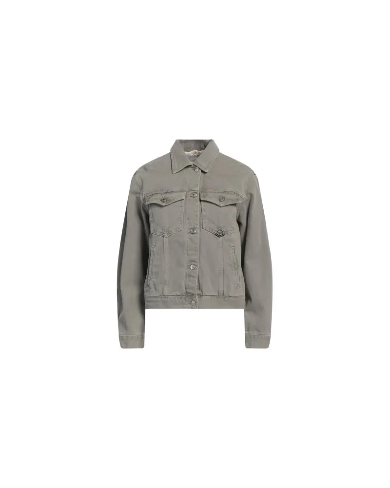 Roy Roger's JACKEN & MÄNTEL - Jeansjacken/Mäntelauf YOOX.COM Khaki