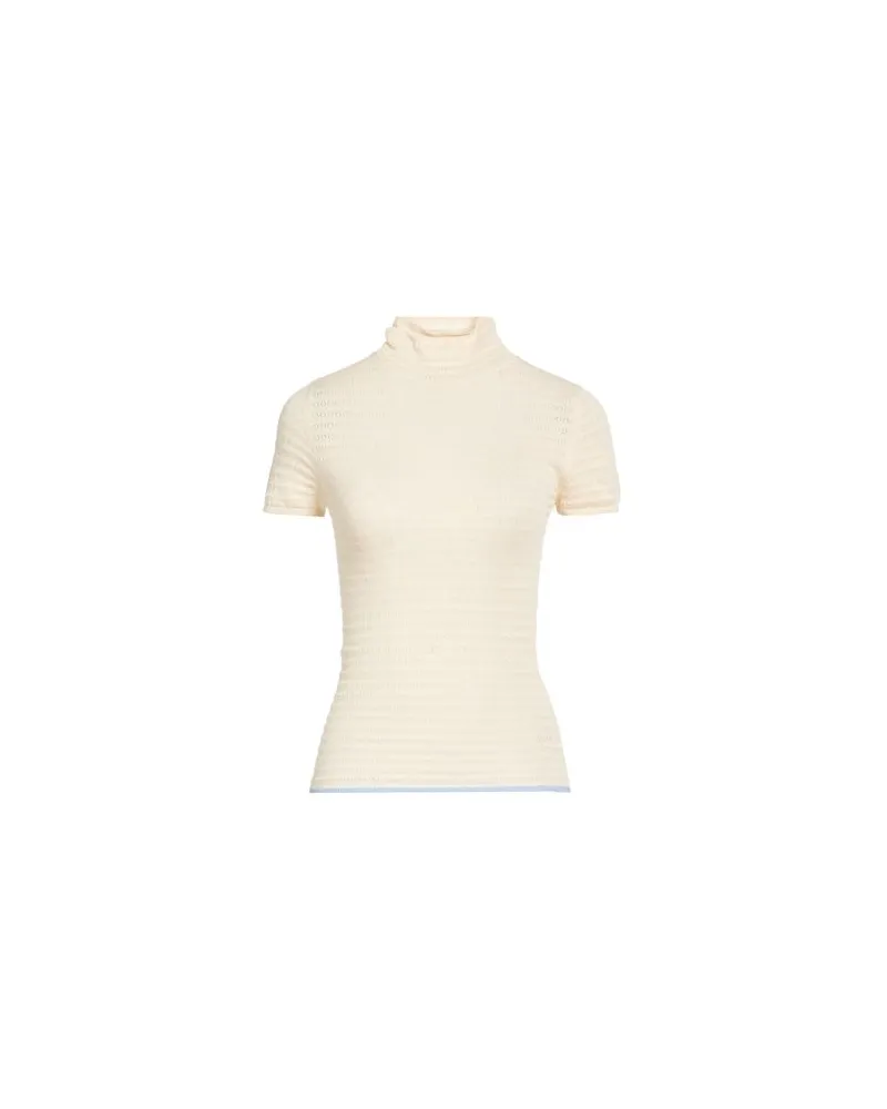 Victoria Beckham STRICKWAREN - Rollkragenpulloverauf YOOX.COM Cremeweiß