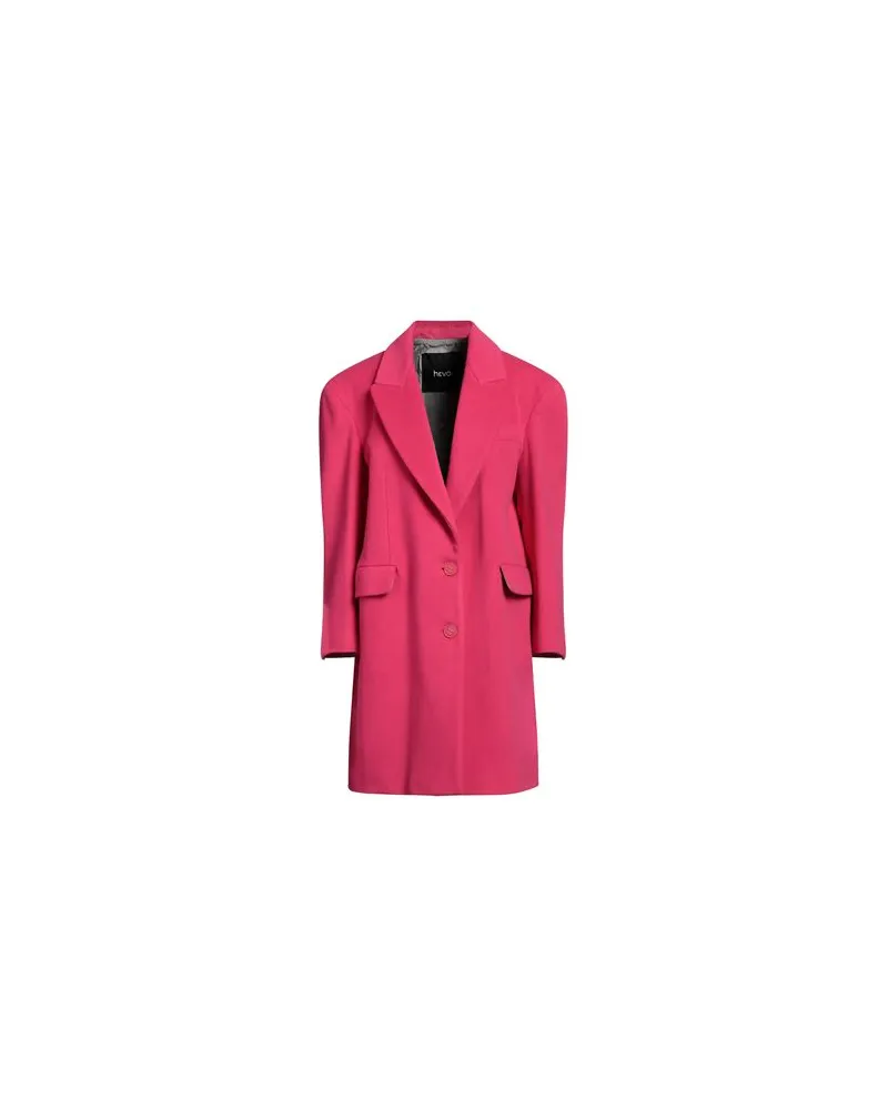 Hevò JACKEN & MÄNTEL - Mäntelauf YOOX.COM Fuchsia