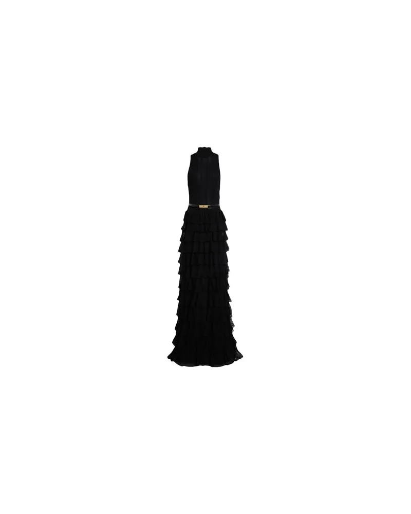 Elisabetta Franchi RED CARPET - KLEIDER - Maxi-Kleiderauf YOOX.COM Schwarz