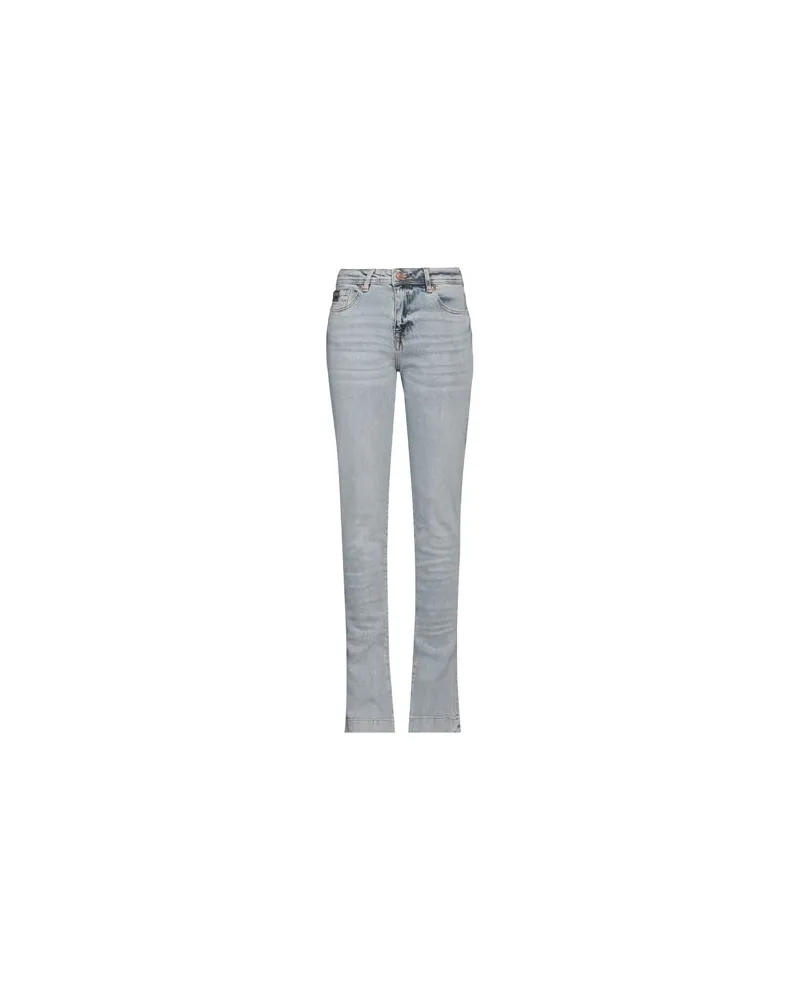 Versace Jeans HOSEN & RÖCKE - Jeanshosenauf YOOX.COM Blau