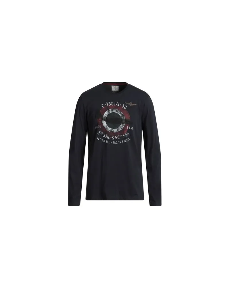 Aeronautica Militare TOPS - T-shirtsauf YOOX.COM Nachtblau