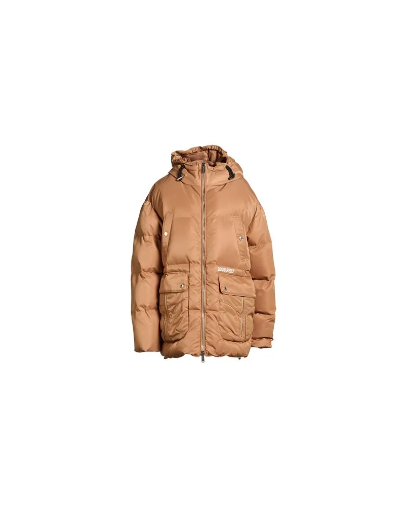 Dsquared2 JACKEN & MÄNTEL - Pufferjacken & Daunenjackenauf YOOX.COM Kamel