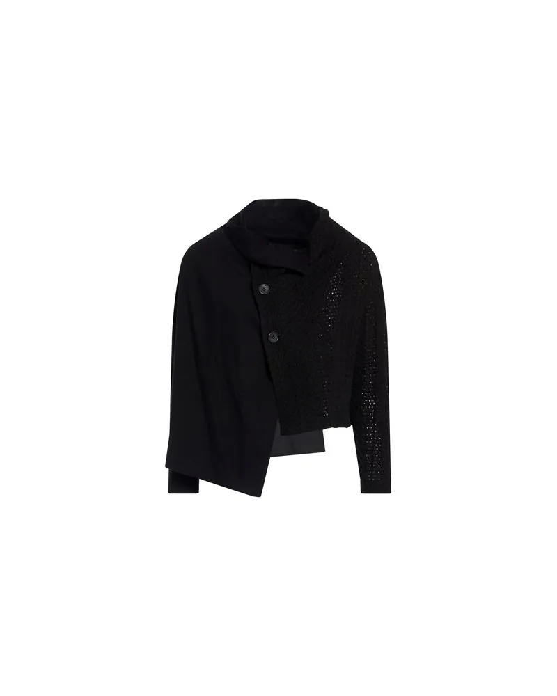 Yohji Yamamoto STRICKWAREN - Strickjackenauf YOOX.COM Schwarz
