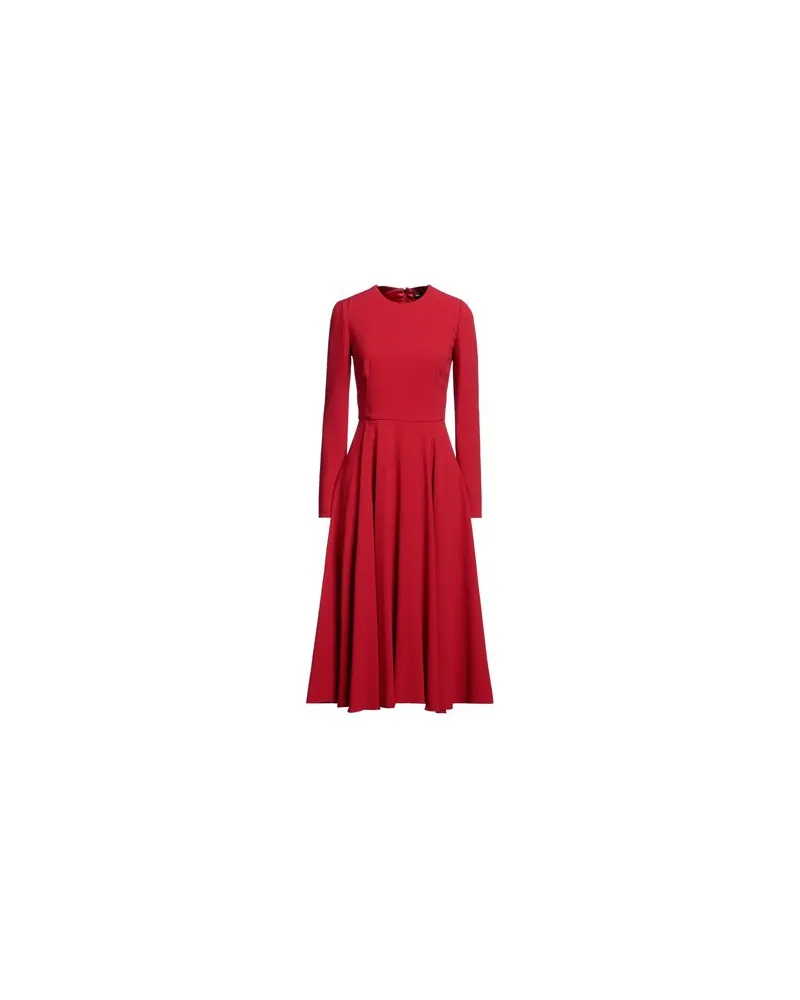 Dolce & Gabbana KLEIDER - Midi-Kleiderauf YOOX.COM Rot