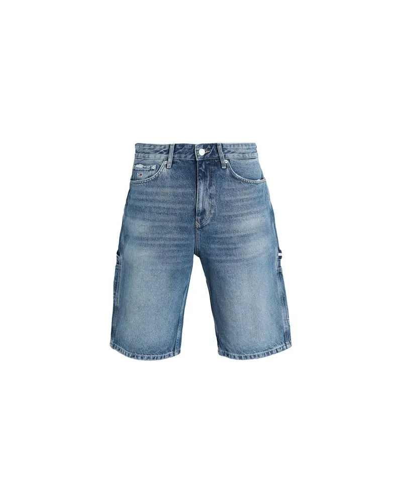 Tommy Hilfiger HOSEN & RÖCKE - Jeansshortsauf YOOX.COM Blau