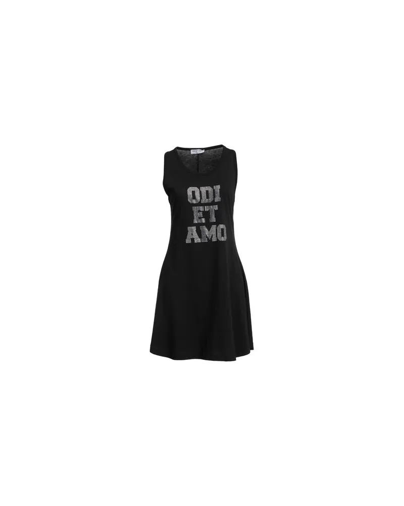 Odi et Amo KLEIDER - Mini-Kleiderauf YOOX.COM Schwarz