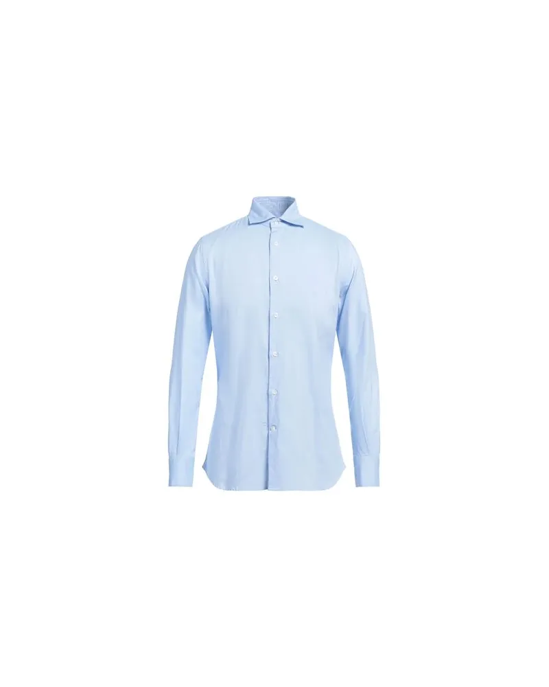 Glanshirt TOPS - Hemdenauf YOOX.COM Himmelblau