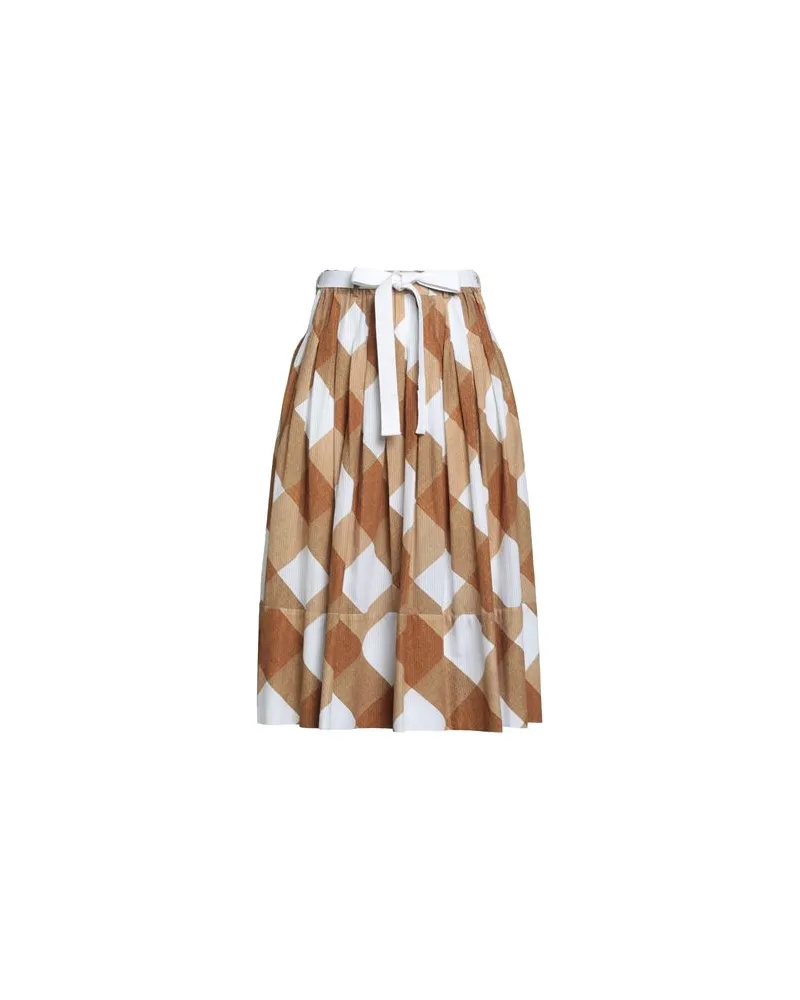 HIGH USE - HOSEN & RÖCKE - Midi-Röckeauf YOOX.COM Khaki