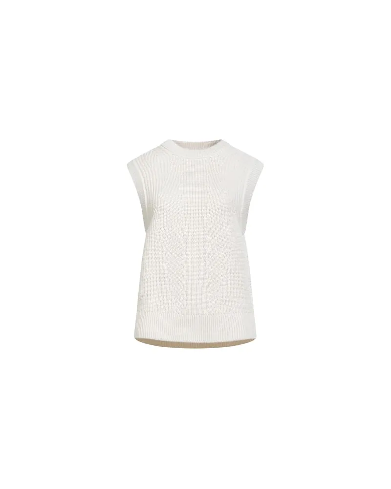 Majestic STRICKWAREN - Pulloverauf YOOX.COM Cremeweiß