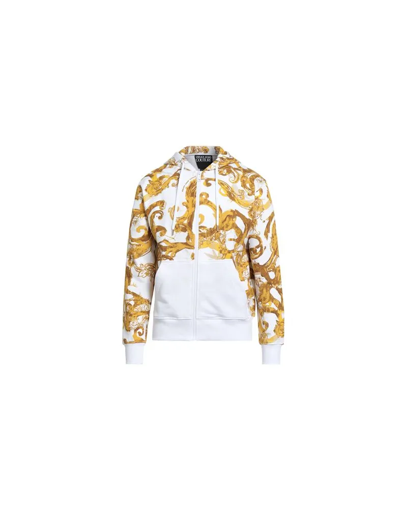 Versace Jeans TOPS - Sweatshirtsauf YOOX.COM Weiß