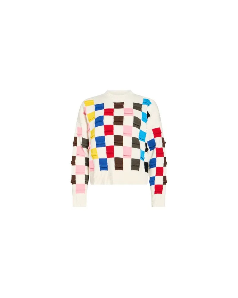 MSGM STRICKWAREN - Pulloverauf YOOX.COM Cremeweiß