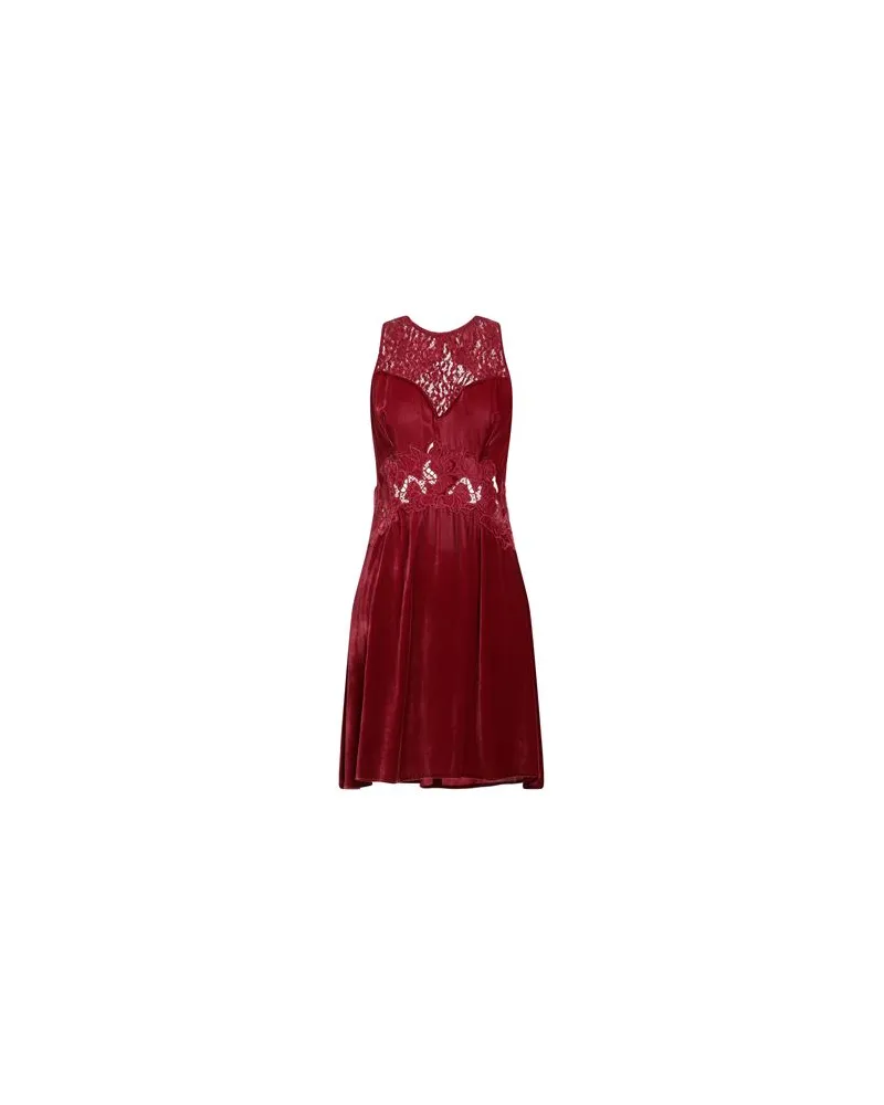 Ermanno Scervino KLEIDER - Midi-Kleiderauf YOOX.COM Ziegelrot