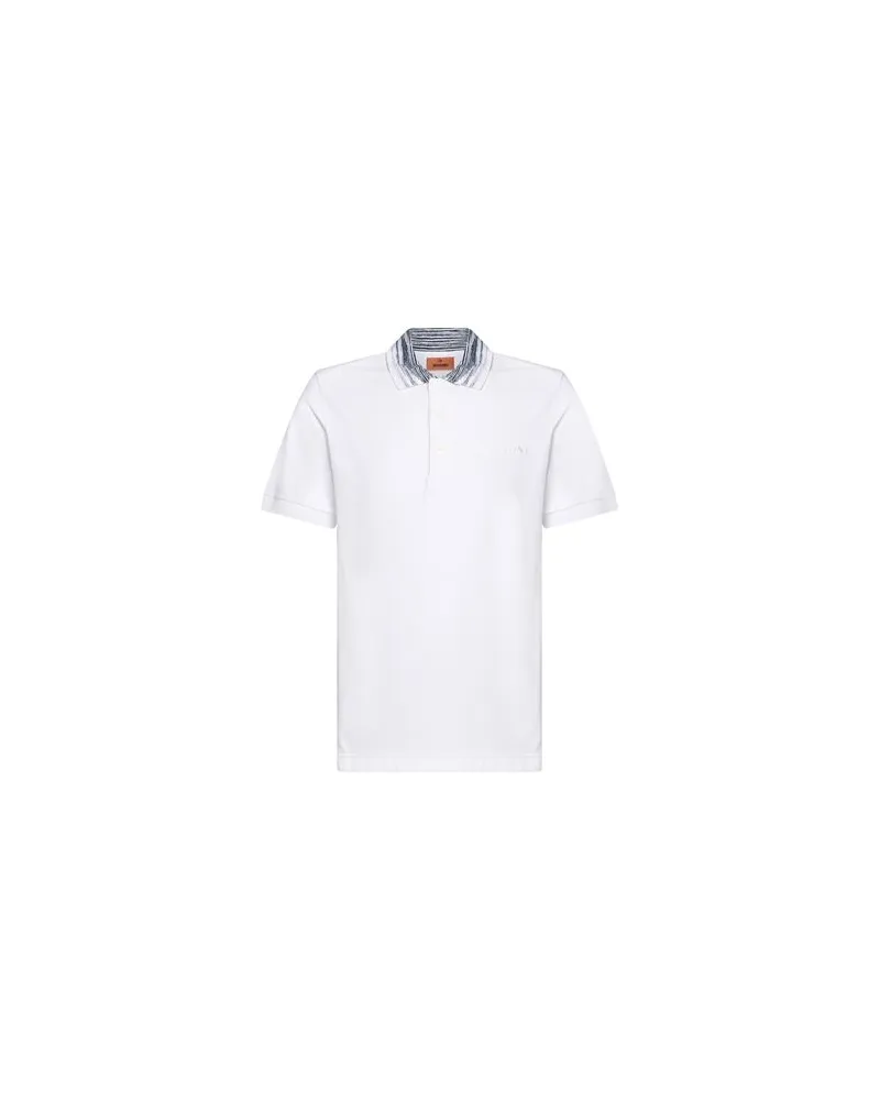 Missoni TOPS - Poloshirtsauf YOOX.COM Weiß