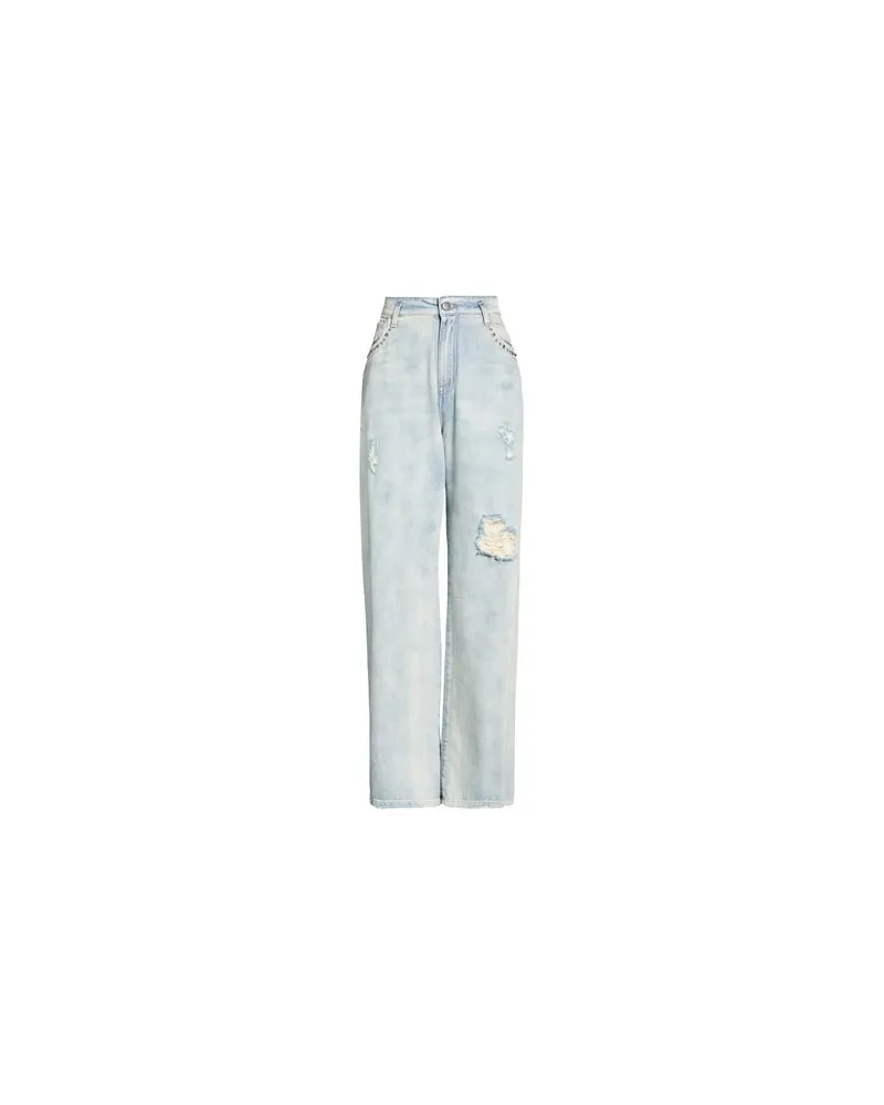 Reign HOSEN & RÖCKE - Jeanshosenauf YOOX.COM Blau