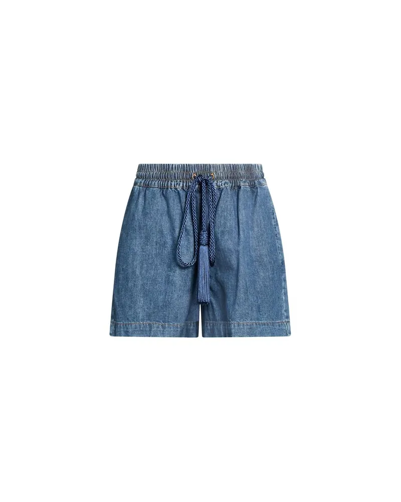Valentino Garavani HOSEN & RÖCKE - Jeansshortsauf YOOX.COM Blau
