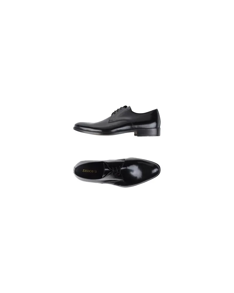 SEBOY'S SCHUHE - Schnürschuheauf YOOX.COM Schwarz